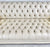 English Style Chesterfield Off-White Tufted Leather Sofa