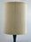 Mid-Century Modern Green Malachite Teardrop Design Table Lamp w Custom Shade
