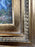 English Sporting Style Oil Painting, Huntsman & Hounds, Ornate Gilt Frame 1980's