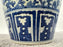Imperial Chinese Qing Dynasty Style Blue & White Dragon Porcelain Vase