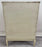 French Provincial Style Highboy Chest of Drawers or Dresser with Floral Design