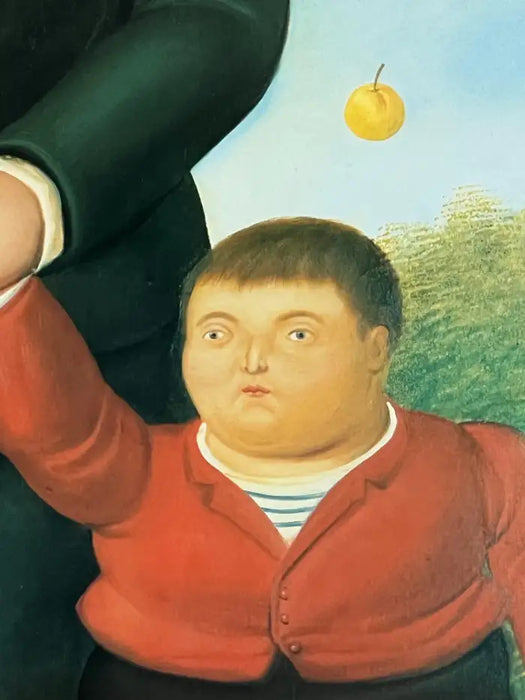 Fernando Botero Una Famiglia 1991 Original Poster 1989