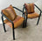 Brian Kane Rubber Chair for Metropolitan Furniture / Steelcase 1980's , A Pair