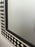 Art Deco Style Black & White Resin Diamond Design Wall, Table or Mantel Mirror