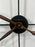 Vintage Industrial Howard Miller "Postema" 49" Oversized Wrought-Iron Wall Clock