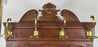 19th Century French Brass-Mounted Mahogany & Marble "Porte Manteau" Hall Tree