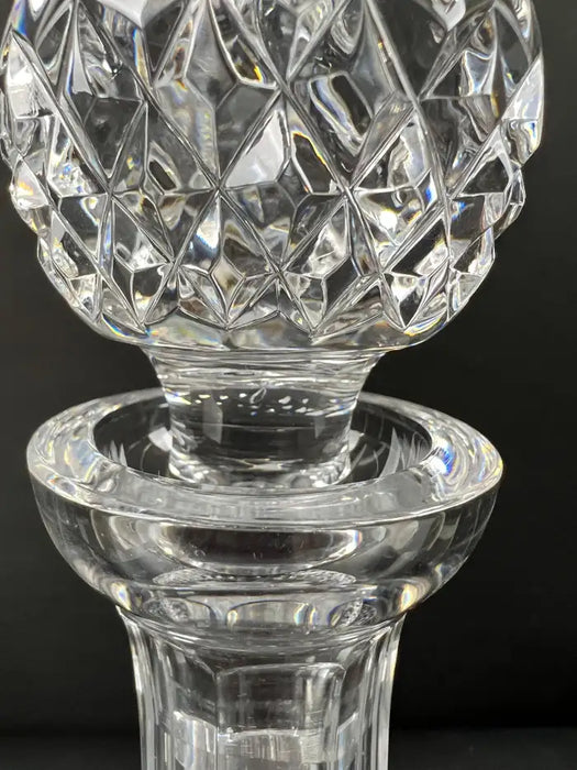 Waterford Crystal Ship Captain Decanter w/ Stopper