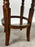 Vintage Traditional Style Frontgate Studded Leather Swivel Stool, a Set of 3