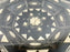 Moroccan Black & White Bone with Filigree Inlay Octagonal End Table, a Pair