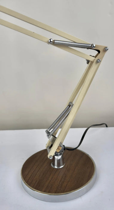 Post-Modern Architects Drafting Desk Lamp in Tan by Electrix, Inc