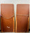 Mid-Century Modern American of Martinsville Walnut Wall Mirror, a Pair