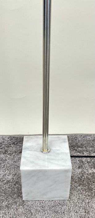 Mid-Century Modern Chrome & Marble Base in the Manner of George Kovacs