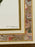 Vintage Botanical Rose Rosa Centifolia After Van Spaendonck Gilt Framed Print 1960's