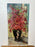 Helen Botway Bougainvillea in a Dark Urn Oil on Board Painting, Signed 1960's