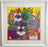 Mara Lynn Abboud Calico Cats Screenprint Artist Proof , Signed & Framed 1990's