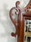 Baker Georgian Chippendale Carved Mahogany Wall Mantel Mirror Fretwork Crest
