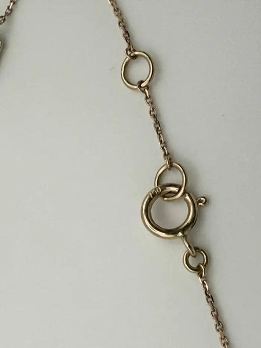 2.5 Carat Octagon Cut Emerald Station Chain Stackable Bracelet 18K Yellow Gold