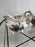Hammersley “Victorian Violets” English Bone China Tea Set w Gold Trim, 15 pcs