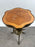 French Empire Louis XV Style Winged Angels Bronze Inlaid Gueridon Pedestal Table