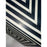 Art Deco Style Sculptural Resin Black & White Pedestal , Side End Table or Stool