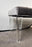 Mid Century Modern Style Grey Velvet Tufted Upholstery & Lucite Legs Bunch