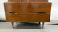 Mid-Century Modern American of Martinsville Walnut High Boy Dresser or Armoire