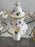 Hammersley “Victorian Violets” English Bone China Tea Set w Gold Trim, 15 pcs