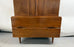 Mid-Century Modern American of Martinsville Walnut High Boy Dresser or Armoire