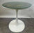 Eero Saarinen MCM Style Tulip Dining or Center Table with Epoxy Resin Design Top