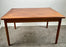 Danish MCM Teak Dining Room Table with Two Pull-Out Extension Leaves , 1960's