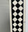Art Deco Style Black & White Resin Diamond Design Wall, Table or Mantel Mirror