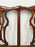 Baker Furniture Chippendale Style Carved Mahogany Queen pierced splat Headboard