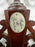 Baker Georgian Chippendale Carved Mahogany Wall Mantel Mirror Fretwork Crest