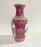Vintage Oriental Ceramic Vase with Ladies in the Garden Design