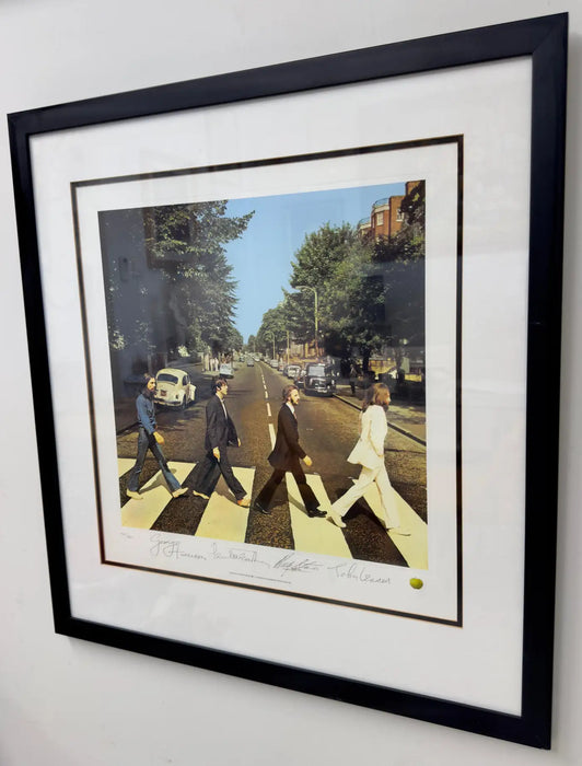 The Beatles "Abbey Road" Limited Edition Lithograph, Plate Signed