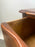 John Widdicomb French Provincial Bombe Serpentine Burl Walnut Commode Dresser