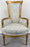 19th Century French Louis XVI Style Wingback Chair