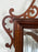 Baker Georgian Chippendale Carved Mahogany Wall Mantel Mirror Fretwork Crest