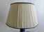 Oriental Chinese Ming Dynasty Style Blue & White Table Lamp w Org Shades, A pair