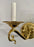 English Victorian Style Brass Sconce, a Pair