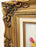 Still Life Flowers Oil on Canvas Painting in Custom Gilt Frame, Signed C.Johnson