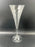Orrefors Helena Crystal Champagne Flutes Glasses Optic Swirl, Set of 4