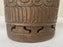 Mayan Style Bonze Carved Vase