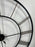Vintage Industrial Howard Miller "Postema" 49" Oversized Wrought-Iron Wall Clock