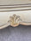 French Provincial Hand Painted Commode or Chest of Drawers with Floral Design