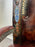Portuguese Colonial Style Leather & Filigree Design Throne Chair