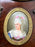 19th C French Louis XVI Mahogany & Bronze w Sèvres Style Portraits Salon Table