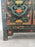 Vintage Asian Black Lacquered Cabinet or Chest with Hand-Painted Floral Motif