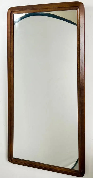 Mid-Century Modern American of Martinsville Walnut Wall Mirror, a Pair