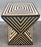 Art Deco Style Sculptural White & walnut Resin Side or End Table, a Pair